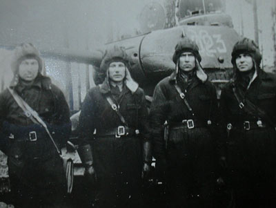 экипаж Т-34, под Берлином апрель 1945 г