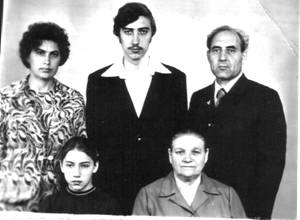 Семья Кочетковых 1977 год